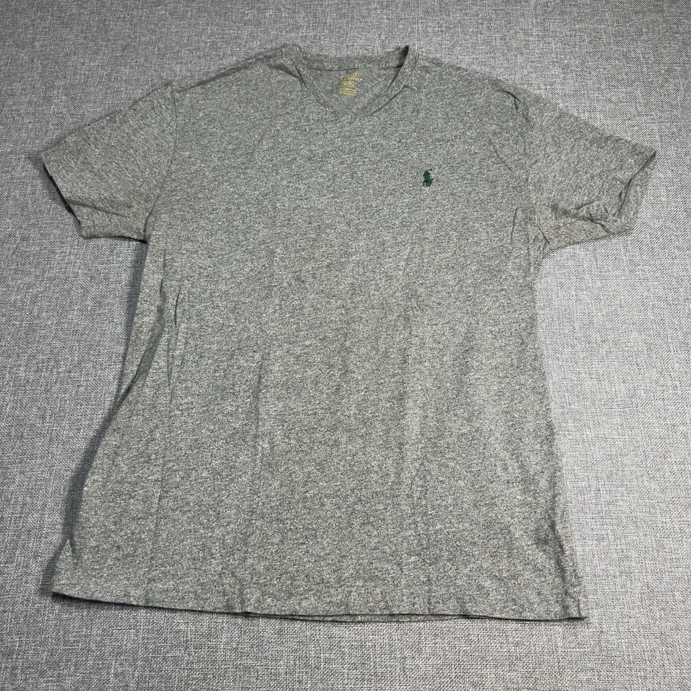 Polo Ralph Lauren Men's  Heather V-Neck Short Sleeve T-Shirt, Size Small